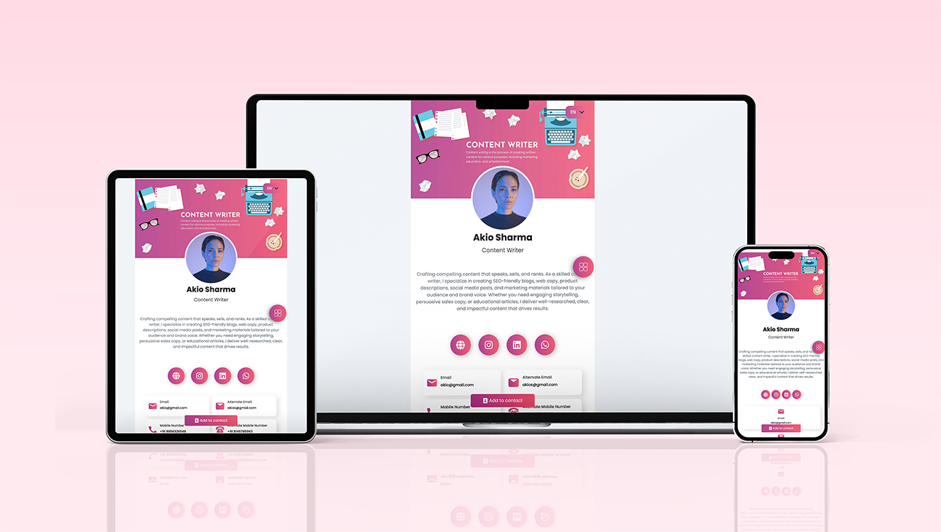 Corporate ID Card mockup