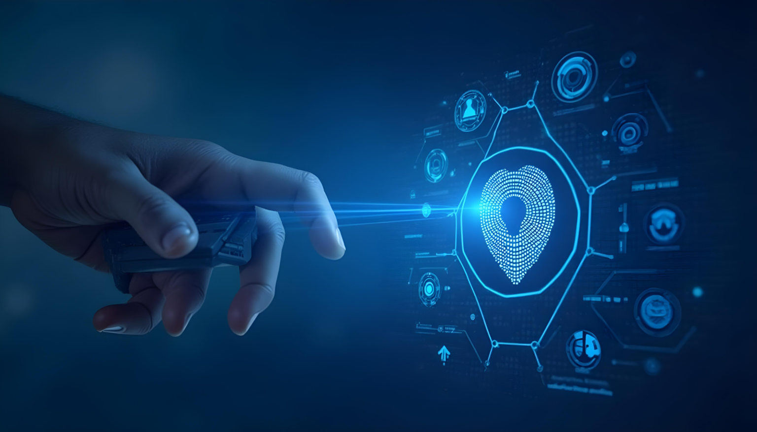 NFC Product Landing mockup